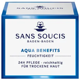 Sans Soucis Aqua Benefits Gesichtscreme 24h Pflege Creme 50 ml