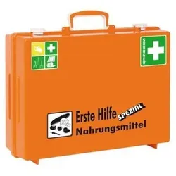 Erste-Hilfe-Koffer Beruf Spezial, Ausführung "Nahrungsmittel", orange - orange