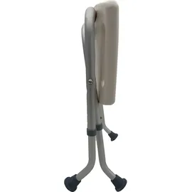 Wenko Duschhocker höhenverstellbar 47-51cm klappbar weiß