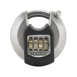 Master Lock Vorhängeschlösser M40EURD silber, 1 St.