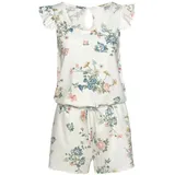 VIVANCE DREAMS Damen Playsuit ecru-allover-geblümt Gr.46