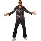 Tectake tectake® Herrenkostüm Disco King