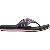 Reef Spring Woven Damen Gr.6 - Freizeitsandalen - schwarz|lila