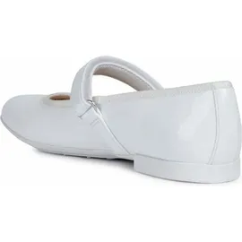 GEOX Mädchen Jr Plie' Ballerinas, Weiß, 34 EU
