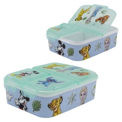 Stor Lunchbox Brotdose 3 getrennte Fächer Disney 100 Lunch to Go Vesper Dose bunt