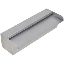 vidaXL Wasserfall Edelstahl 30 cm