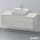 Duravit XSquare Waschtischunterschrank, 2 Schubkästen, Betongrau matt