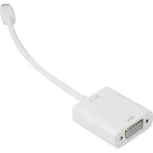 Sharkoon mini-DisplayPort 1.2 auf VGA-Adapter 15 cm Weiß