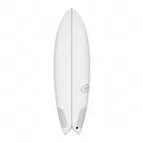 Torq Twin Fish 6'4 Surfboard Türkis