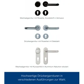 Hörmann ZK-Element links 87,5 x 200 cm Verkehrsweiß