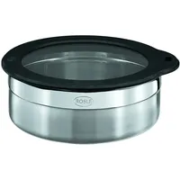 Rösle Frischhaltedose silber Ø 16 cm 1,2 l