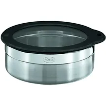 Rösle Frischhaltedose silber Ø 16 cm 1,2 l