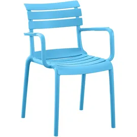 deluke KARL Gartenstuhl 57 x 57 x 82 cm blau