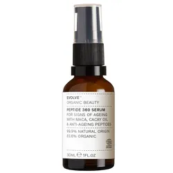 Evolve Organic Beauty PEPTIDE 360 SERUM Anti-Aging Gesichtsserum 30 ml 