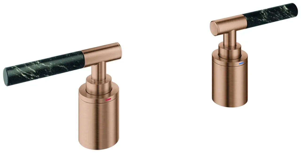 GROHE Hebelgriffe Atrio Private C. 48465 Vanilla Noir Caesarstone warm sunset geb, 48465DL0 48465DL0