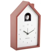 Karlsson Uhr mit Kuckuck 12,0 cm 12 x 20 x 6 rot