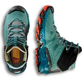 La Sportiva Ultra Raptor II Mid Leather GTX Damen Juniper/Carbon 37 1/2