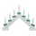 IDENA LED Adventsleuchter 7 Kerzenlichter 40 x 30 cm