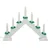IDENA LED Adventsleuchter 7 Kerzenlichter 40 x 30 cm