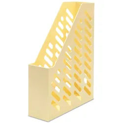 HAN KLASSIK, Polystyrol (PS), Gelb, A4/C4, Prospekt, Katalog, Zeitschrift, 76 mm