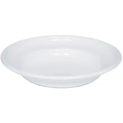 Riess Teller flach Ø21cm Emaille Classic Weiss