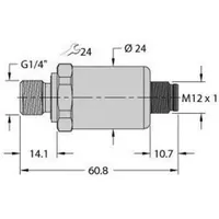 Turck Drucktransmitter PT250R-2104-U3-H1143