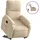 vidaXL Relaxsessel mit Aufstehhilfe Mikrofasergewebe 89,5 x 103,5 x 0 cm Creme elektrisch