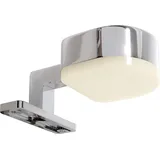 light impressions KapegoLED LED Möbelaufbauleuchte GIENAH, 3,2W, 3000K, 180°, dimmbar, Silber chromoptik