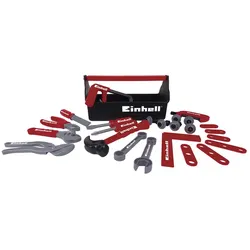 Einhell KIDS Werkzeugbox, 24tlg. Handwerks-&Zubehör- satz, ca. 28x15x14cm, mit abnehmbarem Zentimetermaß (25cm)