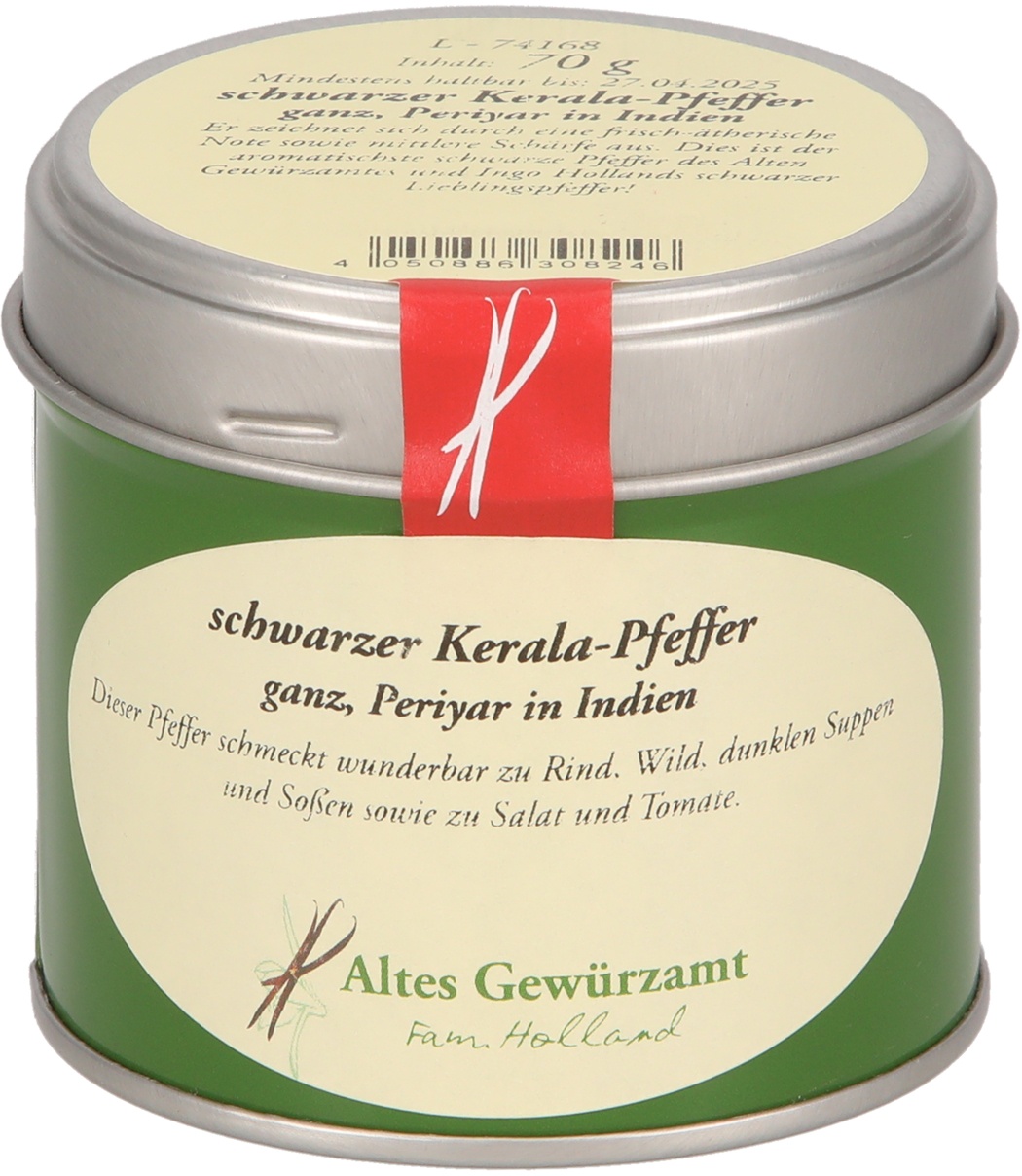 Preisvergleich Produktbild Altes Gewürzamt Schwarzer Kerala-Pfeffer 30824