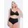 Ulla Popken Damen große Größen Übergrößen Plus Size Bügel-BH, Blütenspitze, Vollspitze schwarz 100C 727062100-100C - 100C