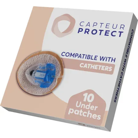 Capteur Protect Unterpflaster Beige Katheter Medtronic 10 Stück