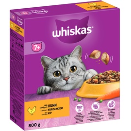 Whiskas 7+ Huhn 800 Gramm Katzentrockenfutter