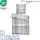 cloudcomfort Basic Mikrofaser Kariert 135 x 200 cm + 80 x 80 cm