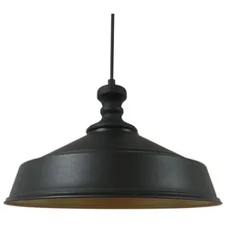 Bamyum Asletl Industrial Schwarz Metall Lampe