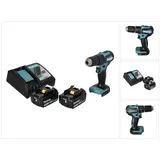 Makita DHP 483 RF Akku Schlagbohrschrauber 18 V 40 Nm Brushless + 2x Akku 3,0 Ah + Ladegerät