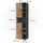 Vicco Irma Hochschrank 50 x 172 cm Anthrazit/Artisan Holzwerkstoff
