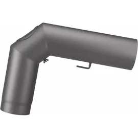 Justus Rohrset Standard Stahl 150 mm inkl. Drosselklappe Gussgrau