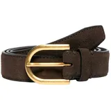 Marc O'Polo Damengürtel Leder Dunkelbraun 100
