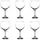fplus Cocktailglas 0,63 l 6-tlg.