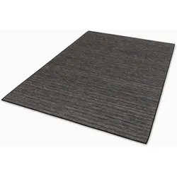 Teppich "Parkland 6351 220", grau (anthrazit), B:170cm H:5mm L:240cm, Kunstfaser, SCHÖNER WOHNEN-KOLLEKTION, Teppiche, In- und Outdoor geeignet, eleganter Flachflorteppich