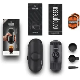 WACACO Nanopresso Kaffeemaschine Mit Etui - Grey - One Size