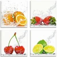 ARTland Artland, Bilder, Früchte mit Spritzwasser S6MJ (40x40 cm)