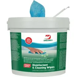 DREUMEX Desinfektionstuch Box a 700 Tücher lebensmittelgeeignet blau