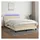 vidaXL Boxspringbett 140 x 200 cm Creme