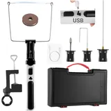 Styroporschneider Heißdrahtschneider Akku,elektrischer Styropor Schneider Mit Led-vorleuchte,kunststoffbox, Heiß-styroporschneider Für Schnittkanten Kunststoffe & Styropor (schwarz Style)