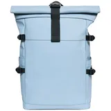 MIRROSI Rucksack Damen- und Herren-Tagesrucksack, großes Volumen XL: 19–25 L (32x48x14cm, Wasserdicht), aus hochwertigem Kunstleder, Rucksack, Daypack blau