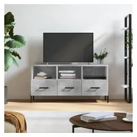 Furnicato TV-Schrank Betongrau 102x36x50 cm Holzwerkstoff