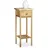 Relaxdays Telefontisch Beistelltisch 60 x 25 x 25 cm Walnuss