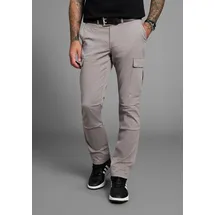 Bruno Banani Cargohose Straight Fit Grau 36 32